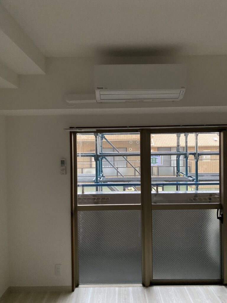 エアコンサルのマルチエアコン取り付け工事、東京都文京区。