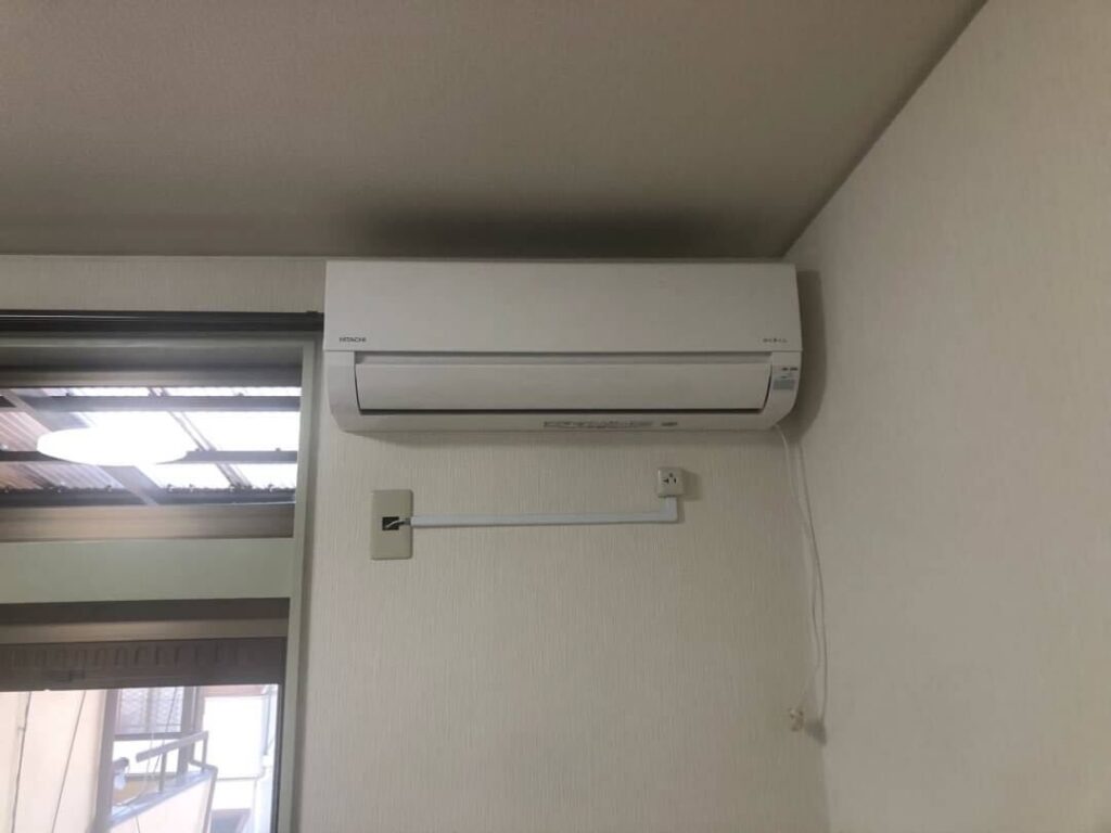 奈良県奈良市エアコン取り付け工事‗室内機