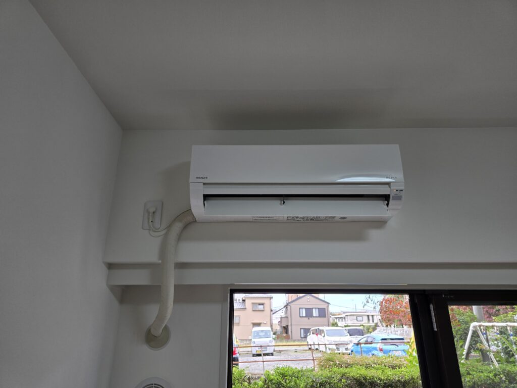 もう11月？冷房から暖房の季節へ。